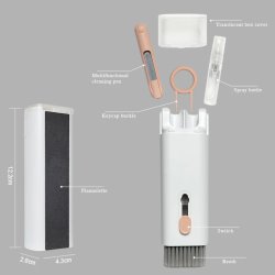 کیت تمیز کننده چند منظوره 7 در 1 مدل Multifunction